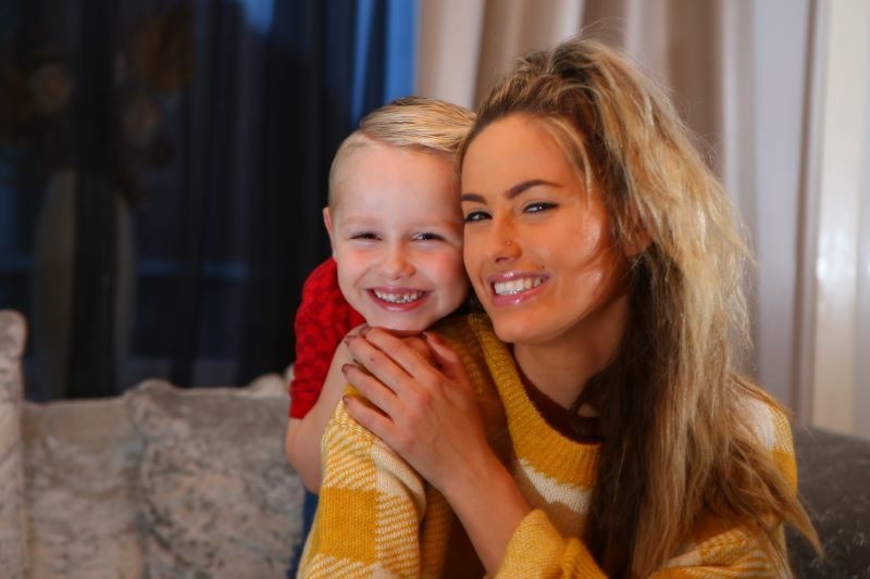 Other image for Big Brother Sian reunited with son back in Barnsley